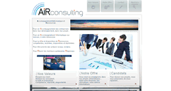 Desktop Screenshot of air-consulting.fr